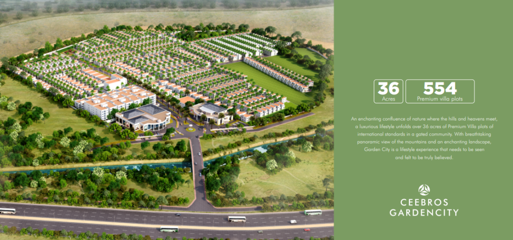 Ceebros gardencity logo - plots for sale in Chennai