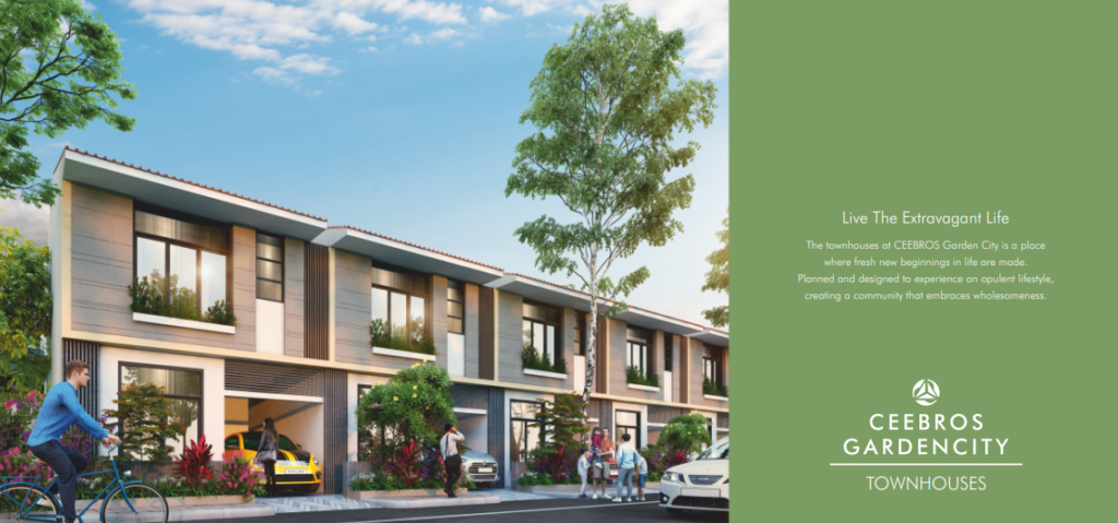 Ceebros gardencity modern tow houses - plots for sale in Chennai