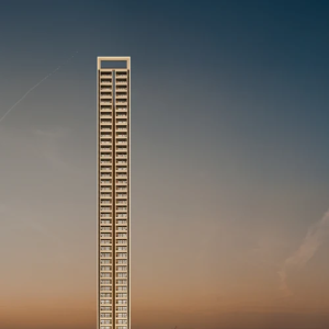 gallery of spr city sky tower evening view - 3 bhk apartment