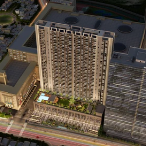 gallery of spr city erial night view - 3 bhk apartment