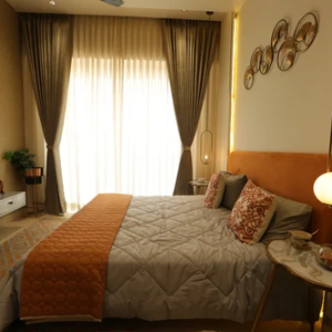 spr city modelhouse 3 bhk master bedroom - 3 bhk apartment
