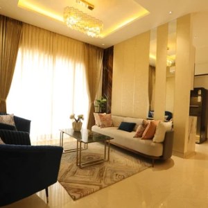spr city modelhouse spacious hall - 3 bhk apartment